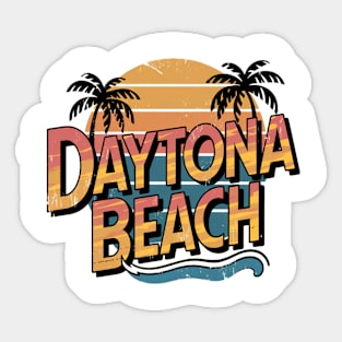 Daytona Beach Vintage, Florida Sunshine Sticker